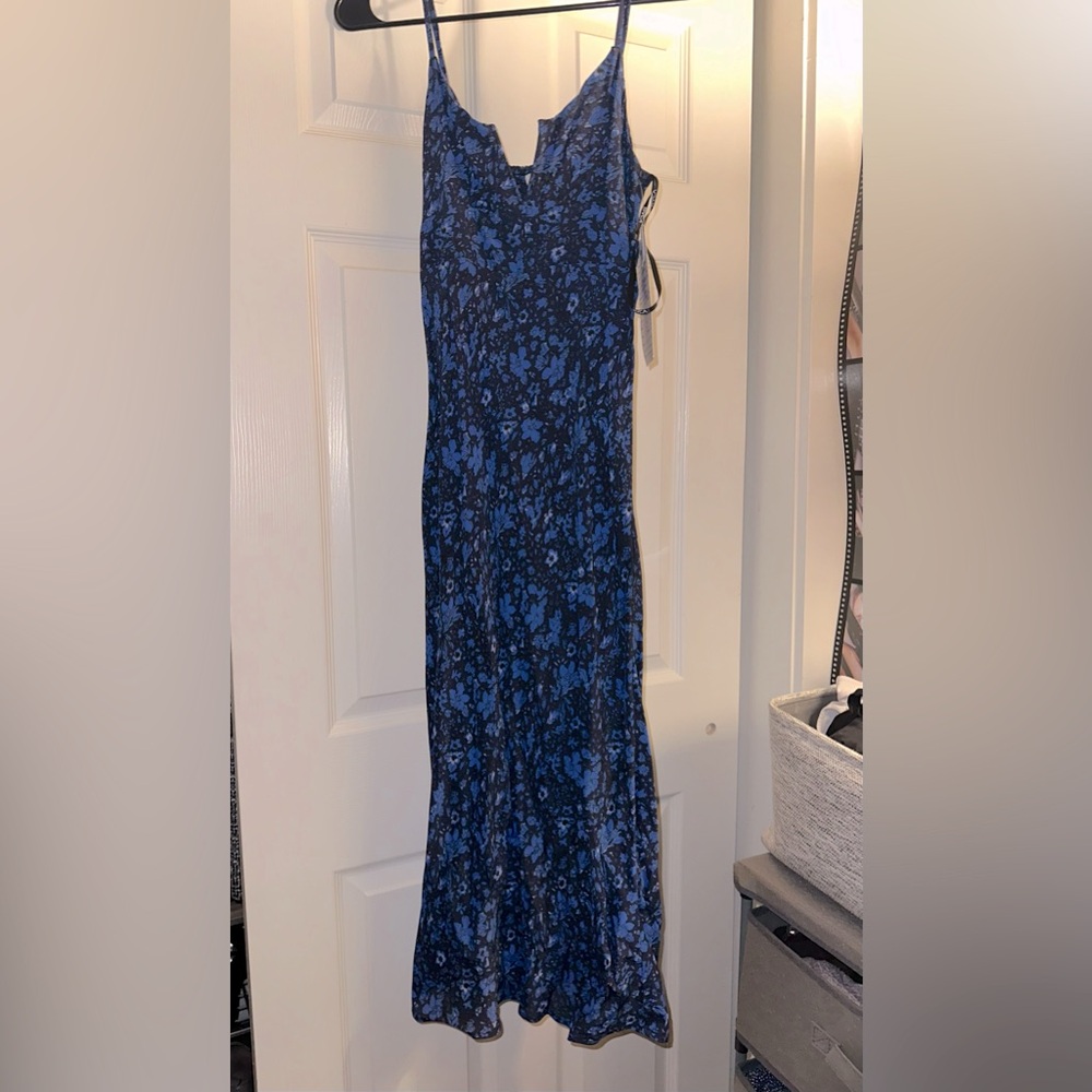 RVCA Blue Floral Dress